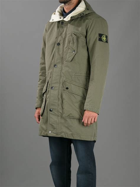 stone island parka jacket.